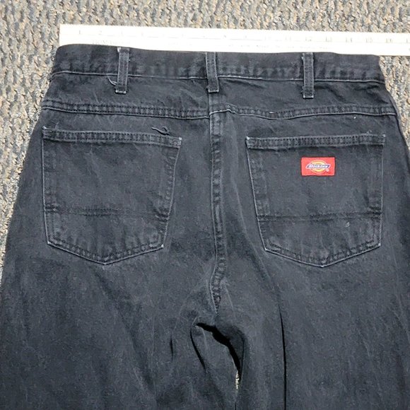 Dickies Women's  Black Jeans Size 16 High Waisted Vintage Style - Picture 13 of 16